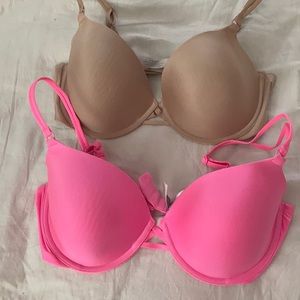 FINAL PRICE 2 victoria’s Secret Demi bras 36D